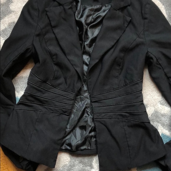 Black Rampage blazer - Picture 4 of 4